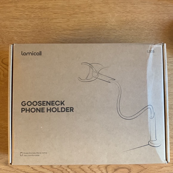 Lamicall gooseneck cell phone holder with flexibility and strong grip. - Picture 5 of 5